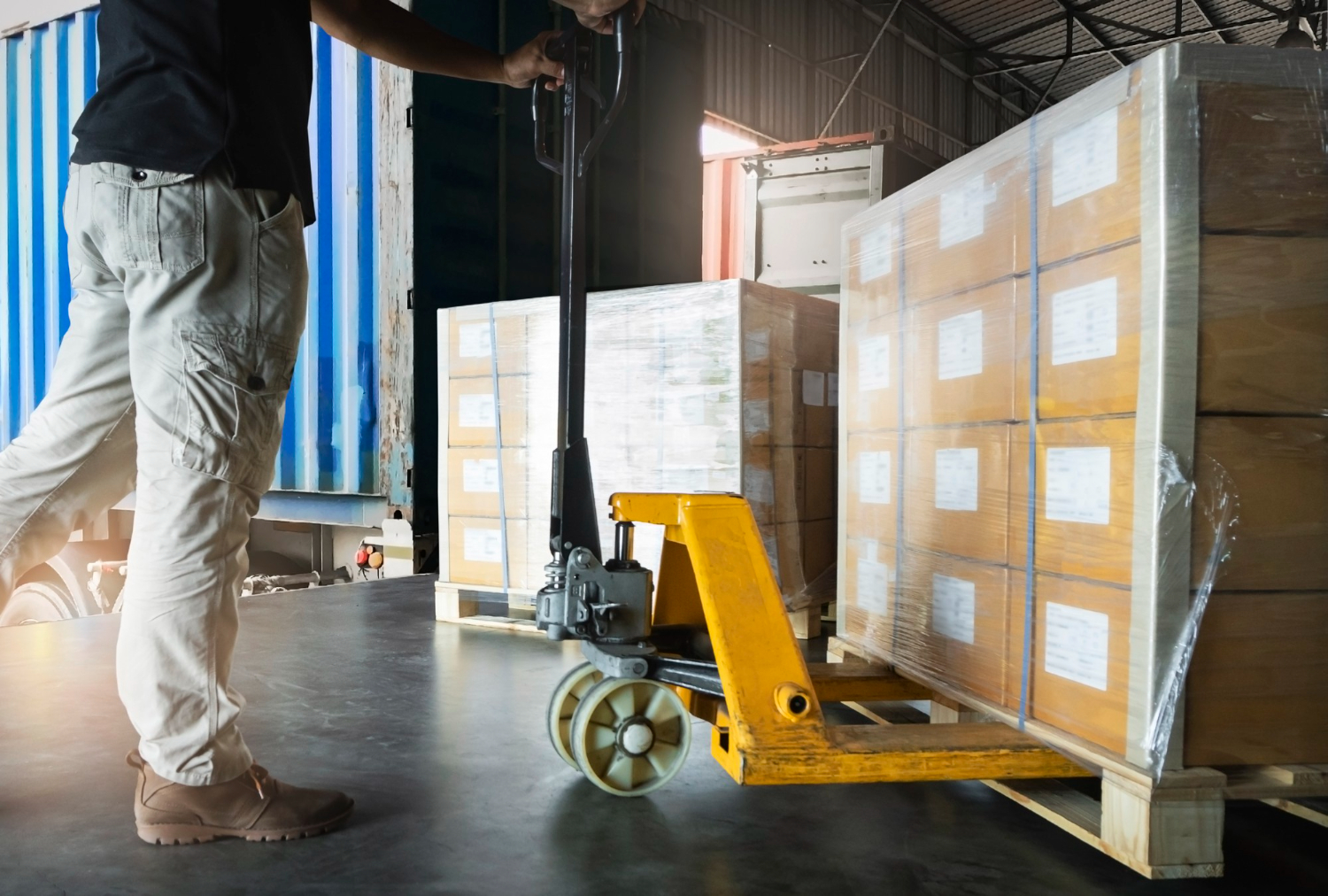 stockage et expedition